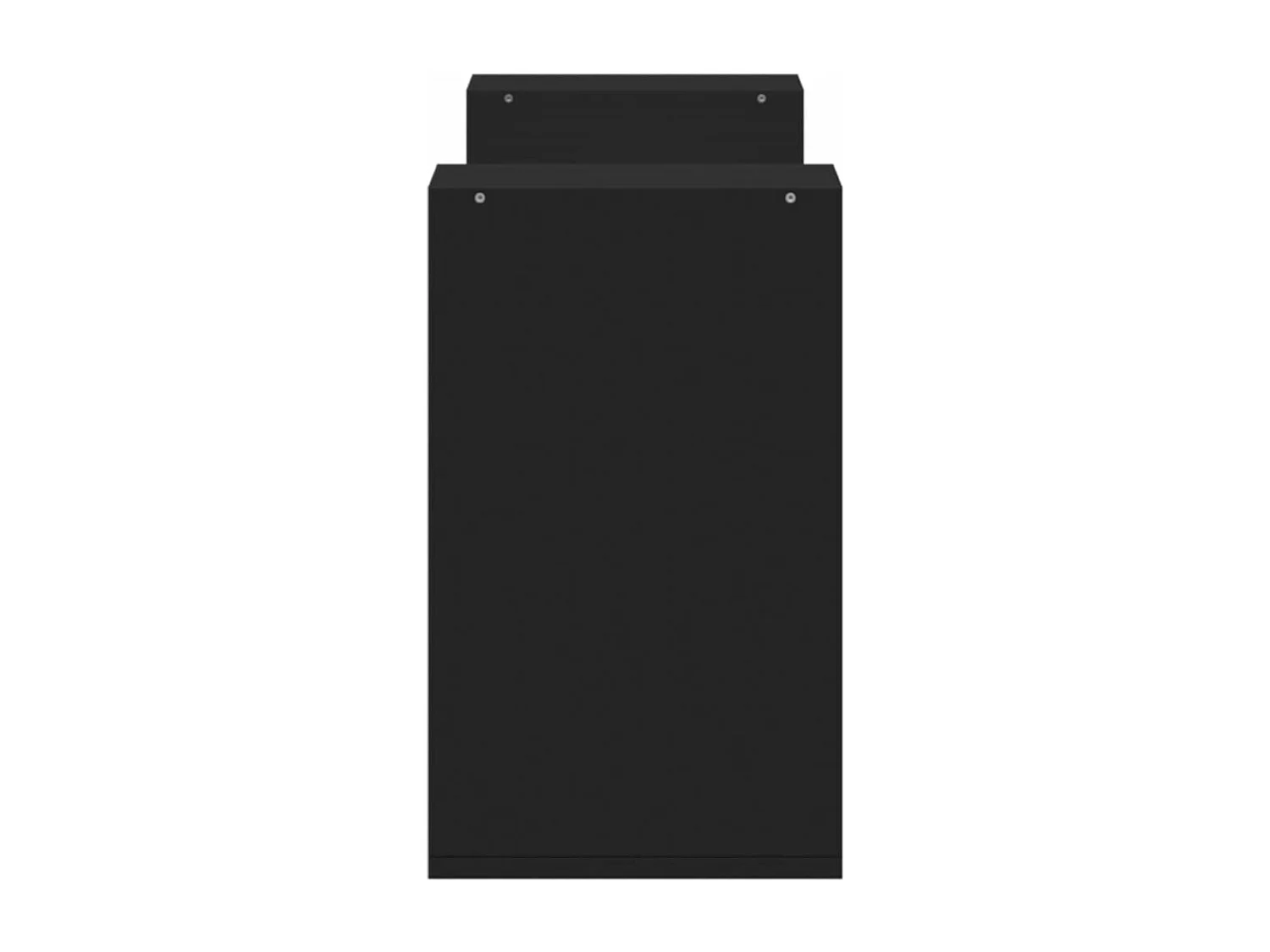 Meubles TV 2 pcs noir 75x30x50 cm bois d'ingénierie