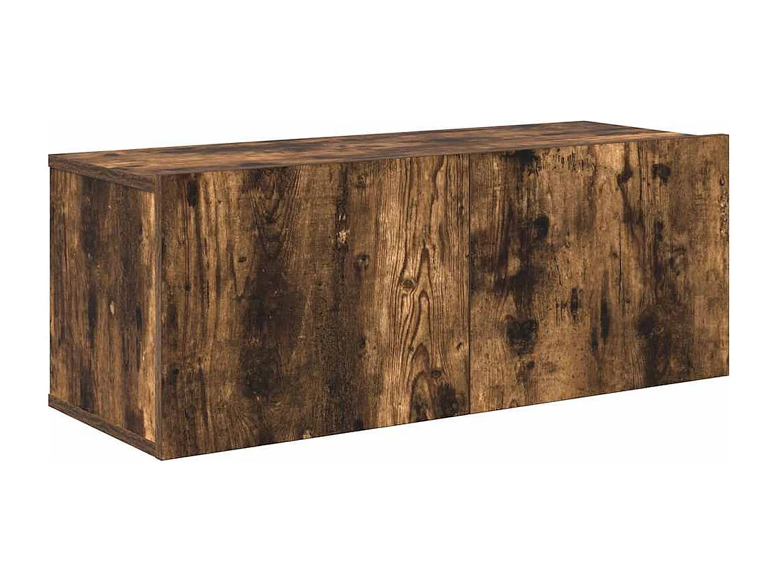 7-tlg. TV-Schrank-Set Räuchereiche Holzwerkstoff