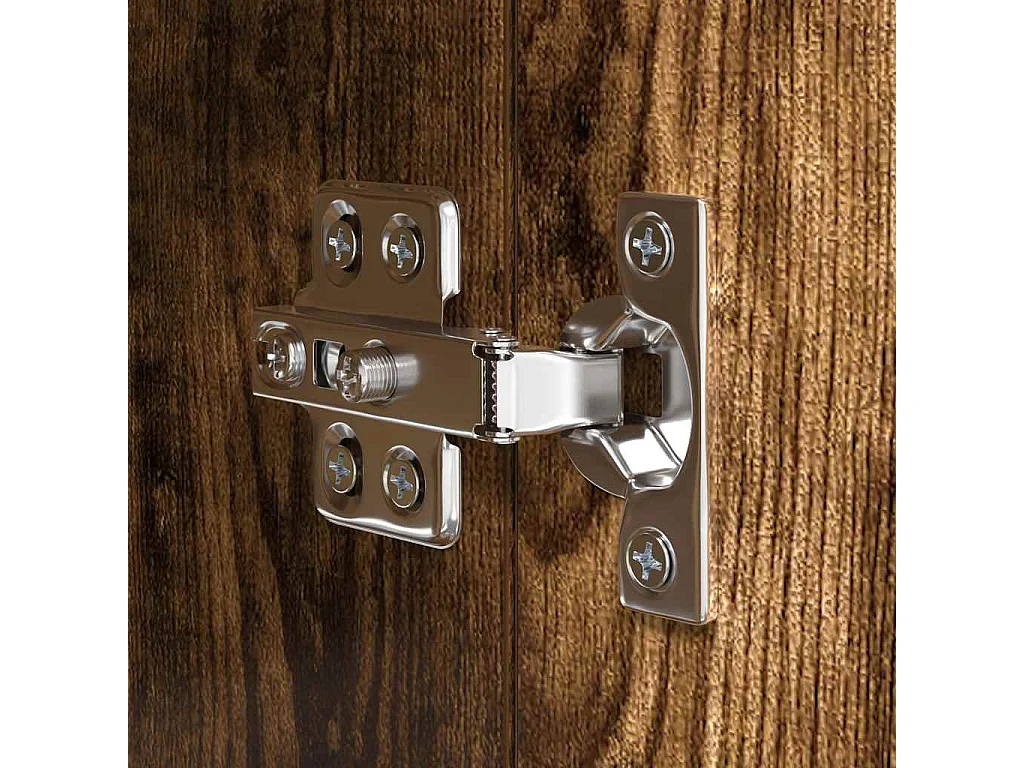 7-tlg. TV-Schrank-Set Räuchereiche Holzwerkstoff