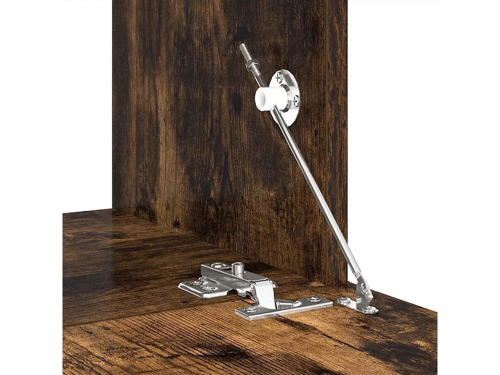 7-tlg. TV-Schrank-Set Räuchereiche Holzwerkstoff