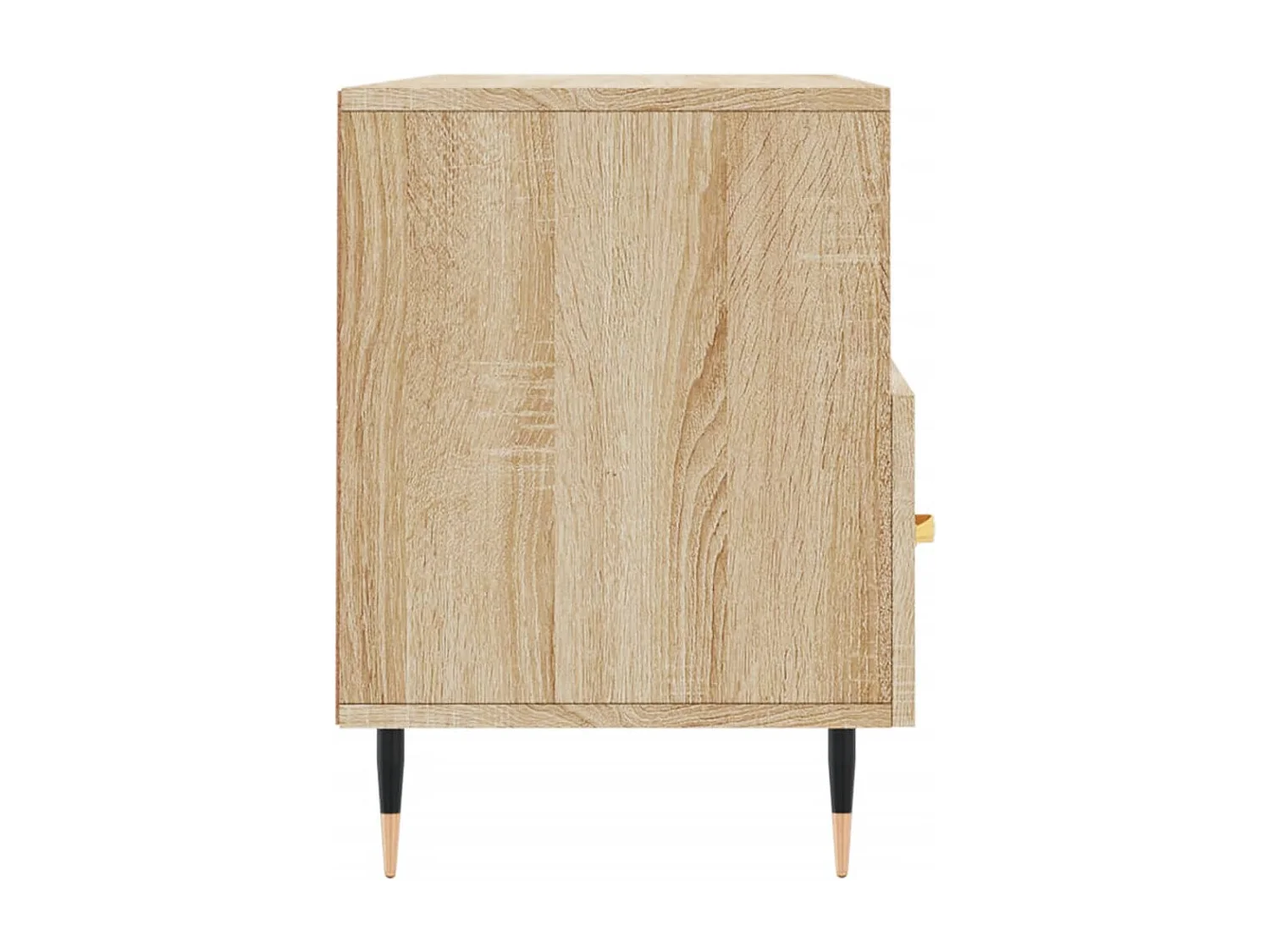 Meuble TV chêne sonoma 102x36x50 cm bois d'ingénierie