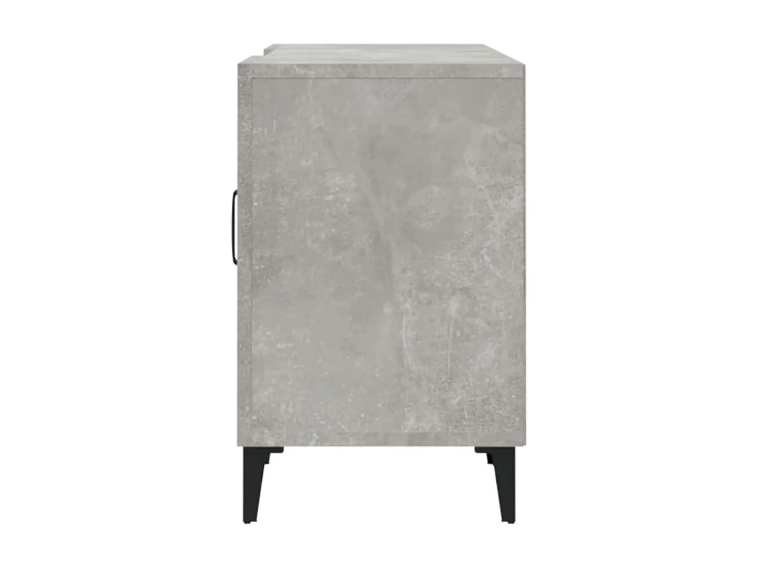 Tv-meubel 150x30x50 cm bewerkt hout betongrijs