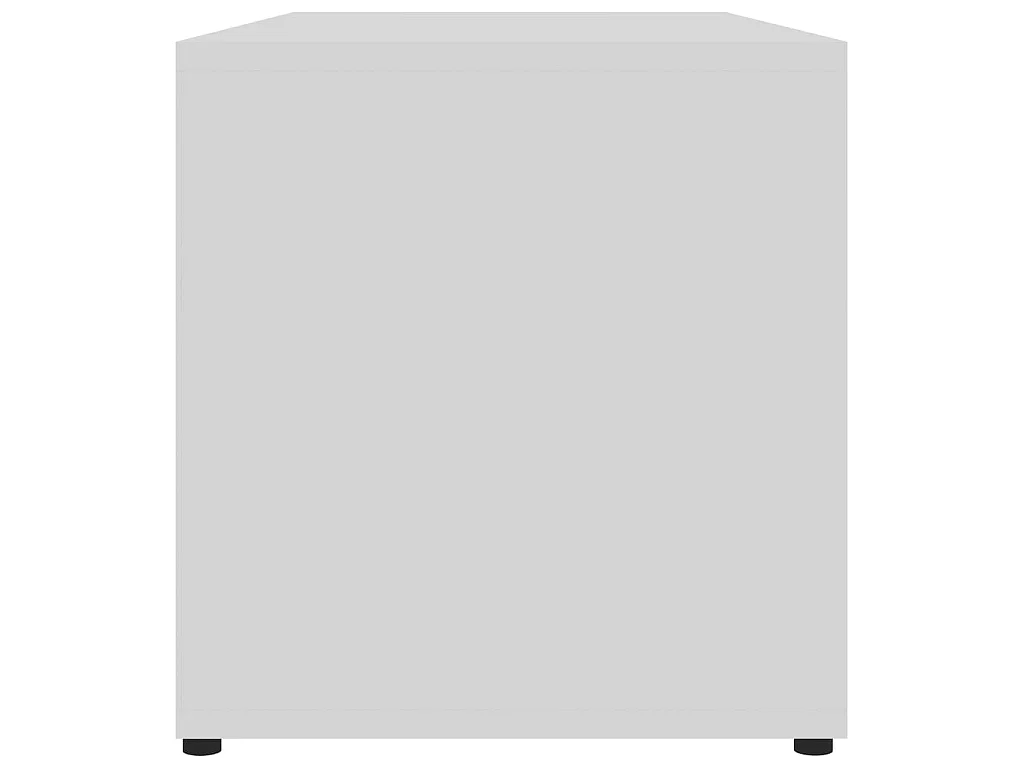 TV-Schrank Weiß 80x34x36 cm Holzwerkstoff