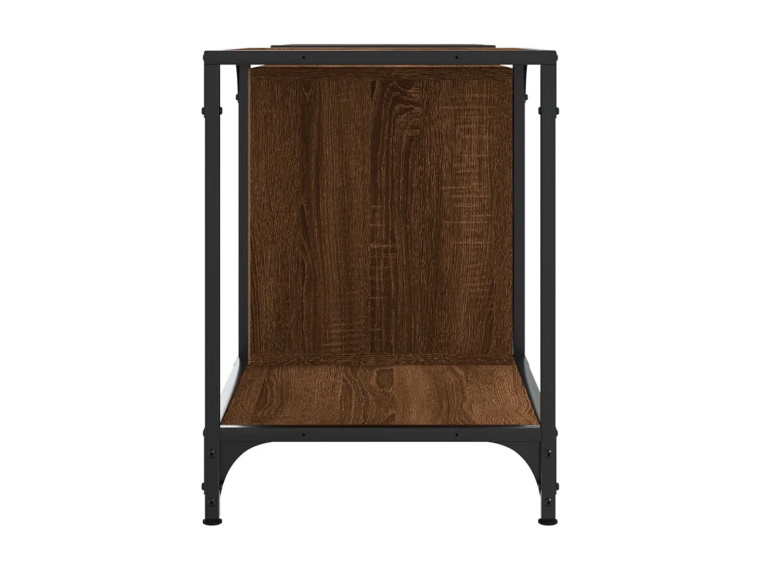 Mobile TV Rovere Marrone 153x37x50 cm in Legno Multistrato