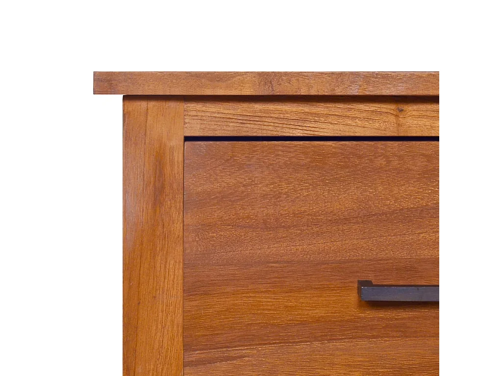 Mobile Porta TV 90x50x37 cm in Legno Massello di Teak