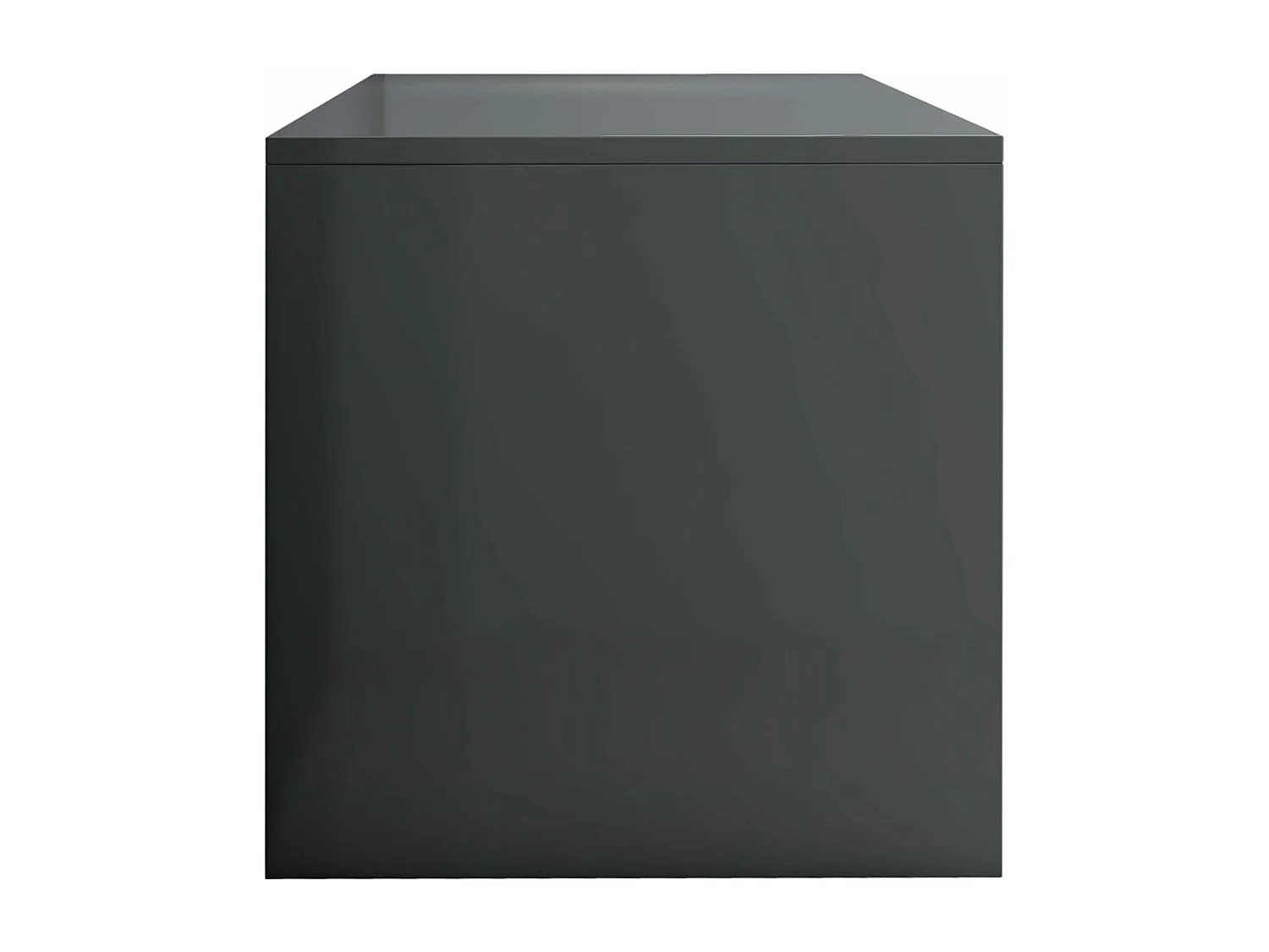 TV-Schrank Hochglanz-Grau 120x40x40 cm Holzwerkstoff