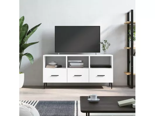 Kauf Unique TV-Schrank Weiß 102x36x50 cm Holzwerkstoff