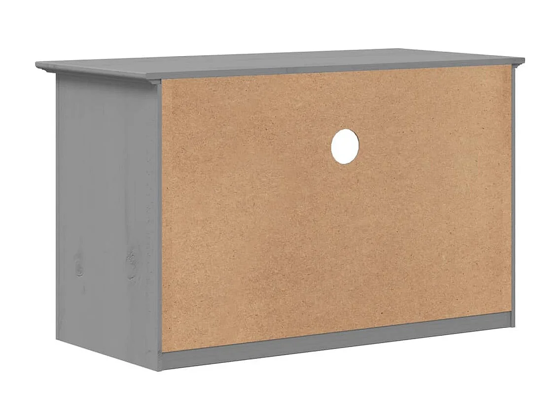 TV-Schrank mit 2 Schubladen BODO 91,5x44,5x56 cm Kiefernholz