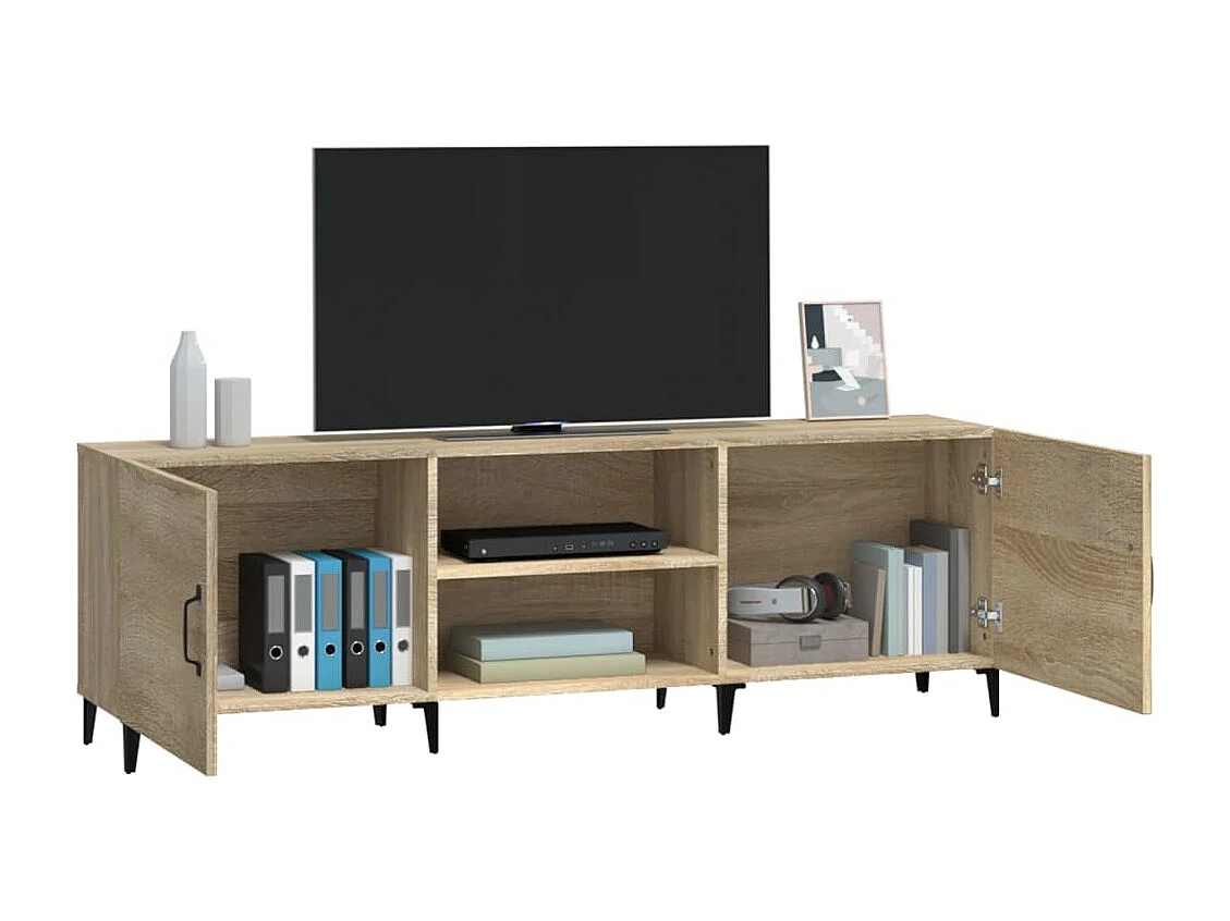 TV-Schrank Sonoma-Eiche 150x30x50 cm Holzwerkstoff