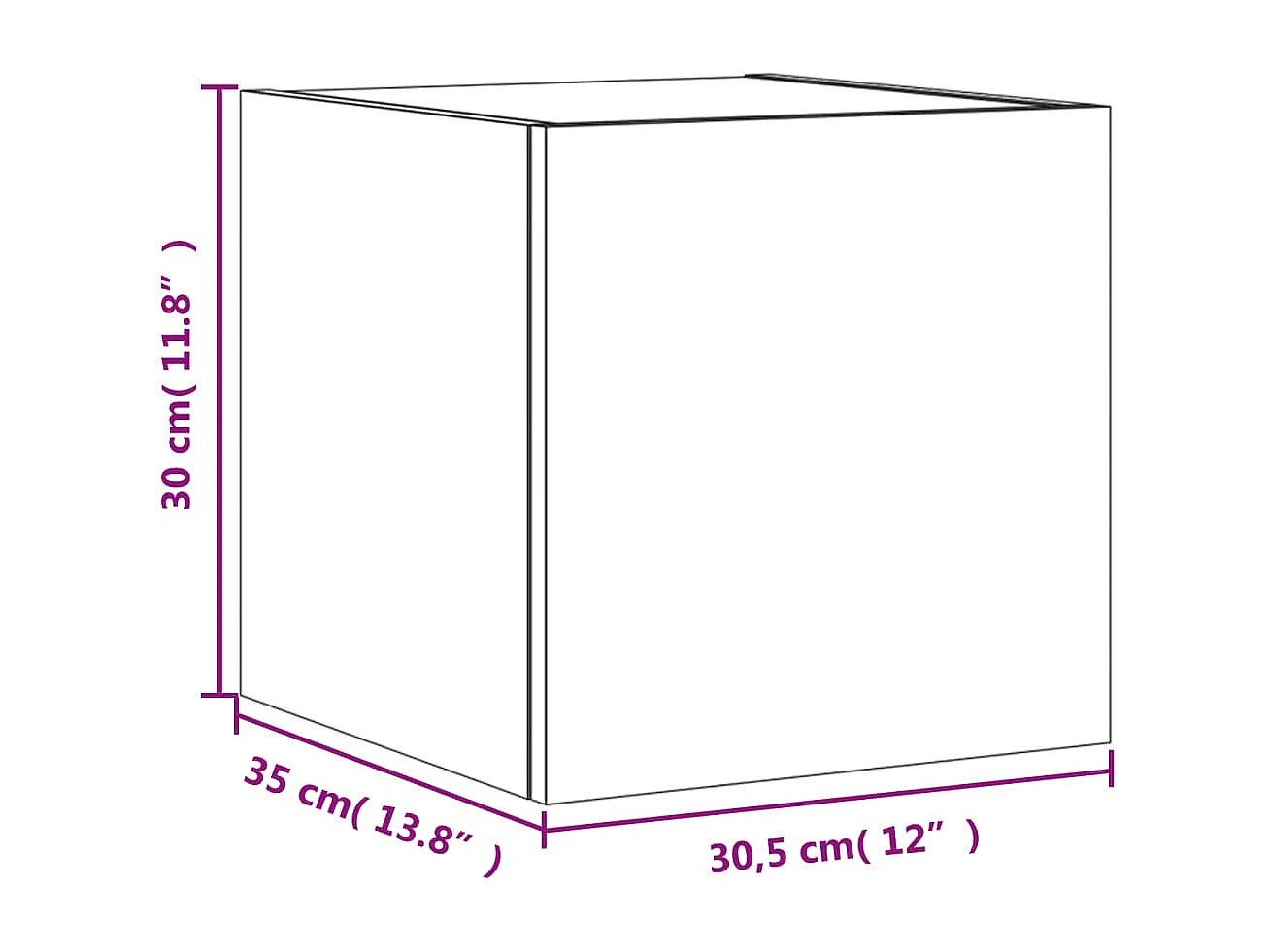 Móveis de parede para TV com luzes LED 2 pcs carvalho sonoma