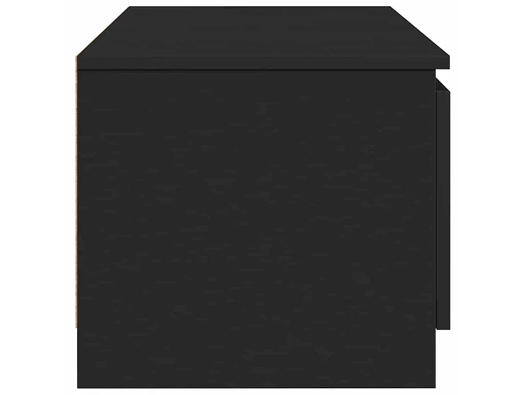 TV-Schrank Schwarz 140x40x35,5 cm Holzwerkstoff