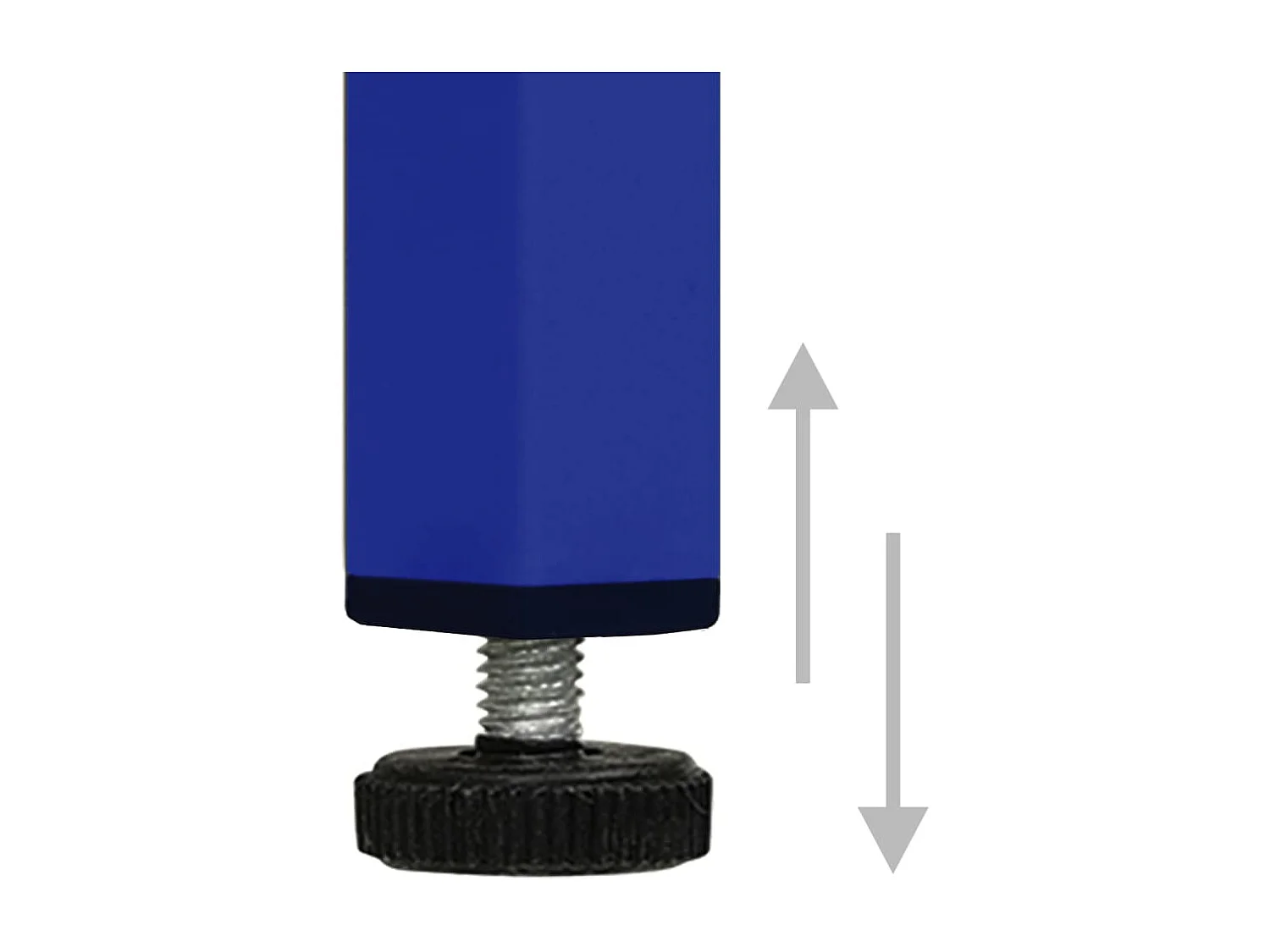 Móvel de TV aço 105x35x50 cm azul-marinho