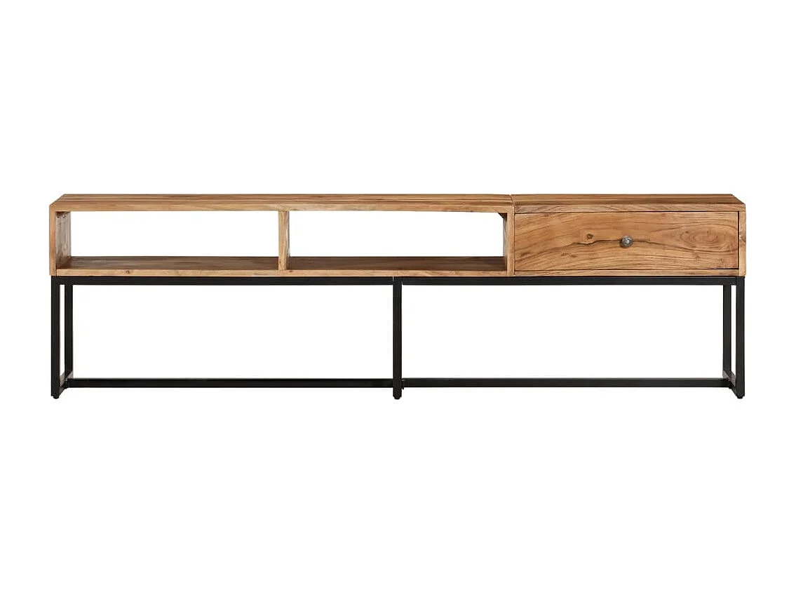 TV-Schrank 160x30x45 cm Massivholz Akazie