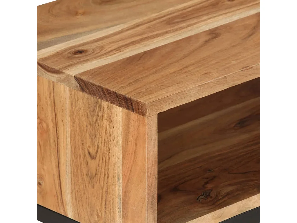 TV-Schrank 160x30x45 cm Massivholz Akazie