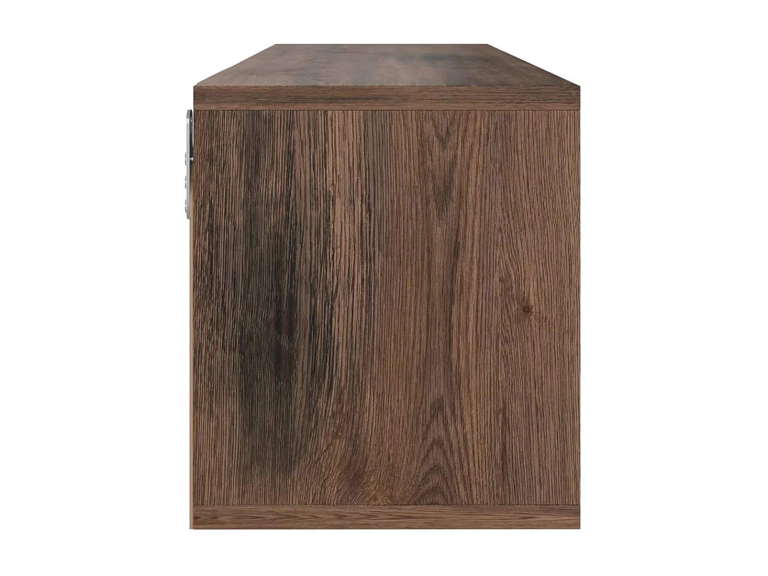 Móvel de TV 88,5x27,5x30,5 cm contraplacado carvalho fumado