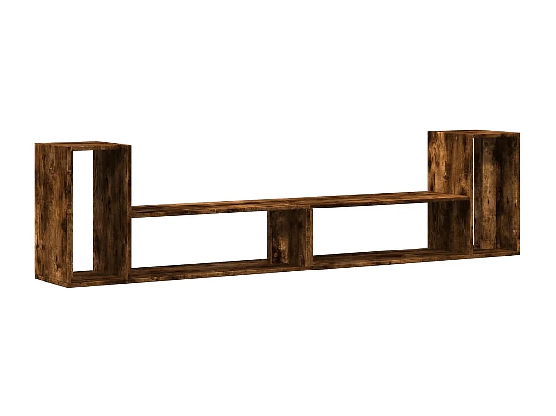 TV-Schränke 2 Stk. Räuchereiche 100x30x50 cm Holzwerkstoff