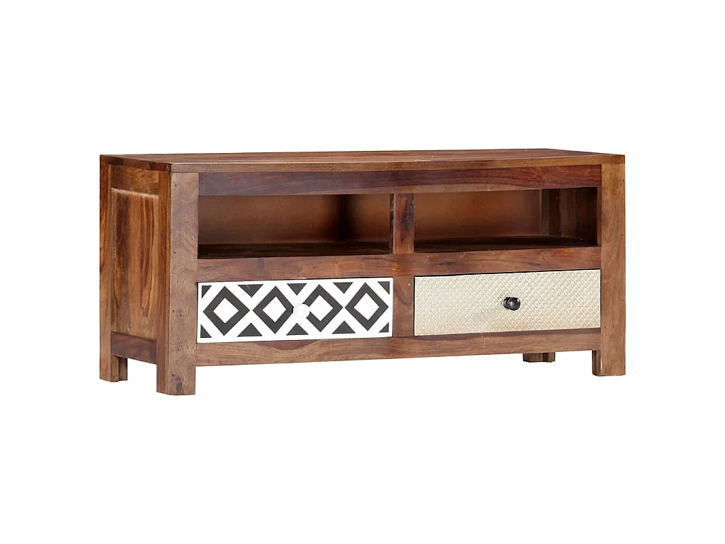 Tv-meubel 90x30x40 cm massief acaciahout