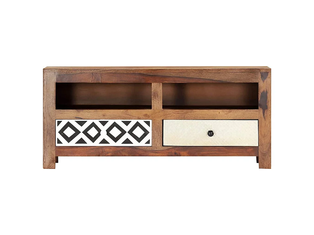 Tv-meubel 90x30x40 cm massief acaciahout