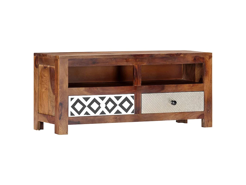 Tv-meubel 90x30x40 cm massief acaciahout