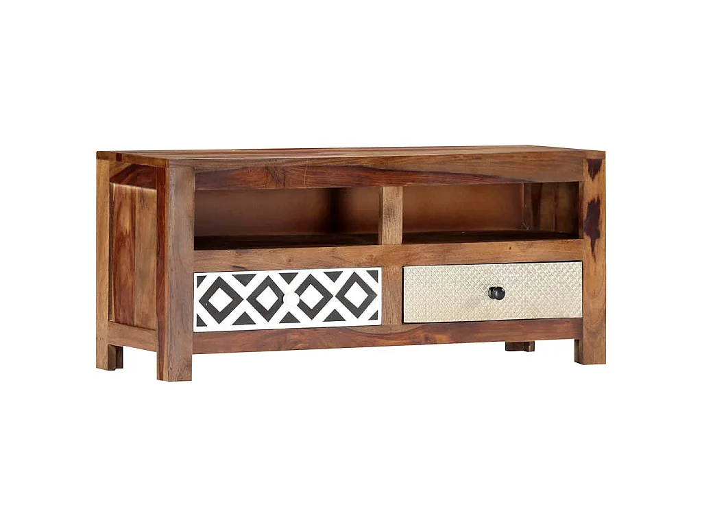 Tv-meubel 90x30x40 cm massief acaciahout