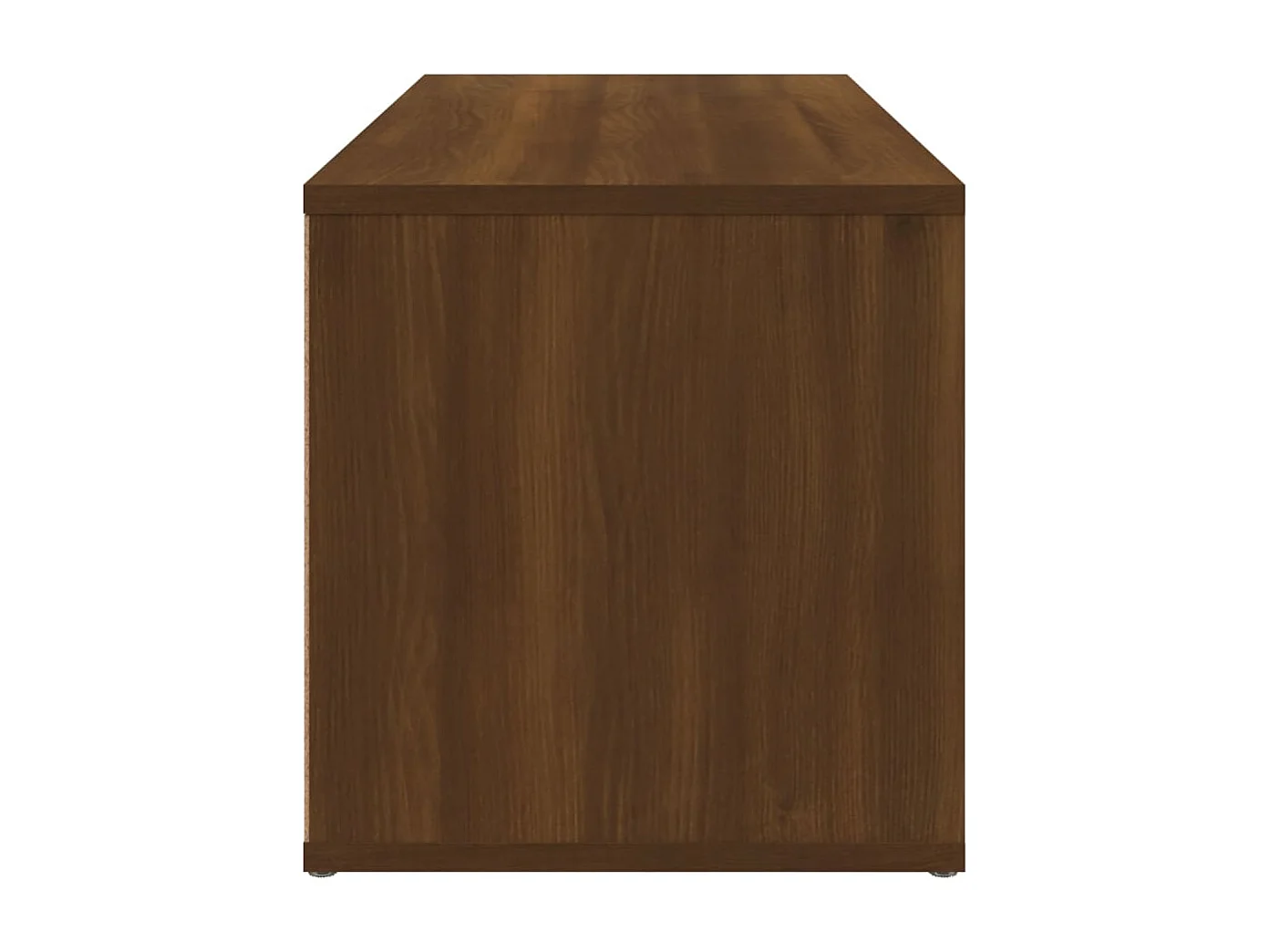 TV-Schrank Braun Eichen-Optik 80x34x36 cm Holzwerkstoff