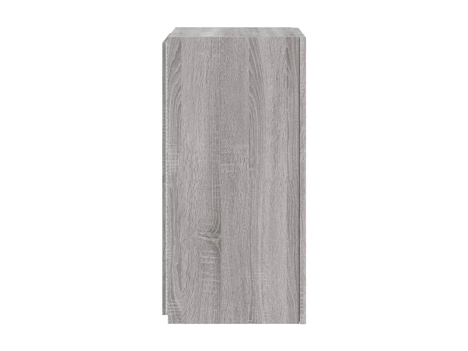 Móvel de parede p/ TV c/ luzes LED 30,5x35x70cm cinzento sonoma