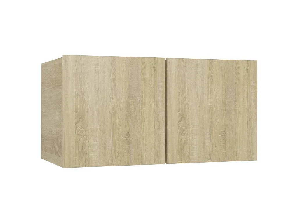 Móvel de TV para parede 60x30x30 cm carvalho sonoma