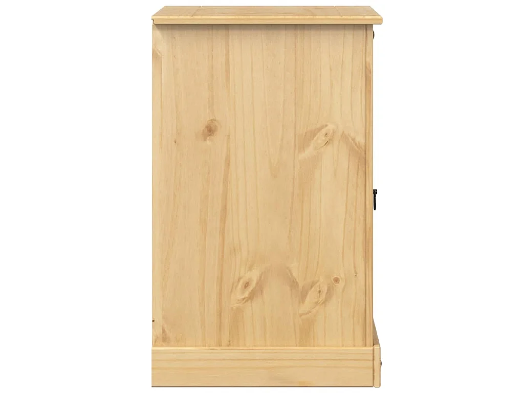 Hifi-meubel Corona 60x50x82 cm massief grenenhout