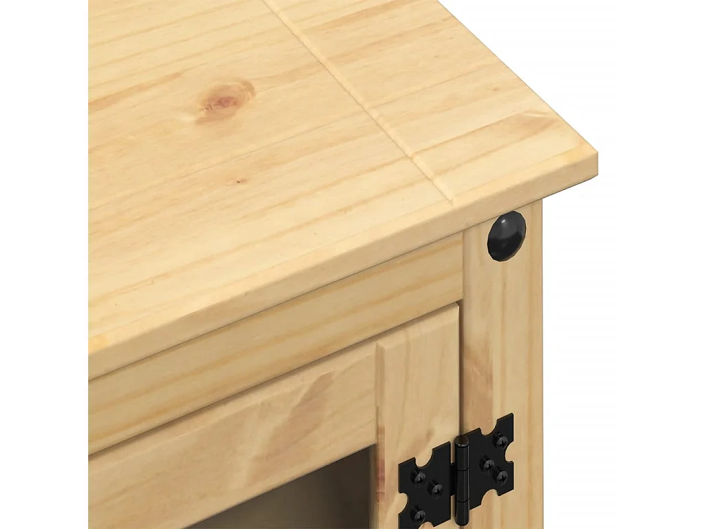 Hifi-meubel Corona 60x50x82 cm massief grenenhout