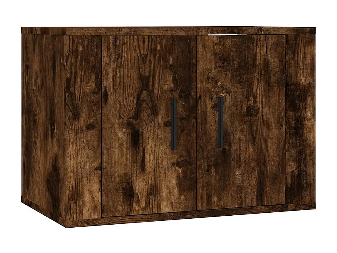 Ensemble de meubles TV 5 pcs Chêne fumé Bois d'ingénierie