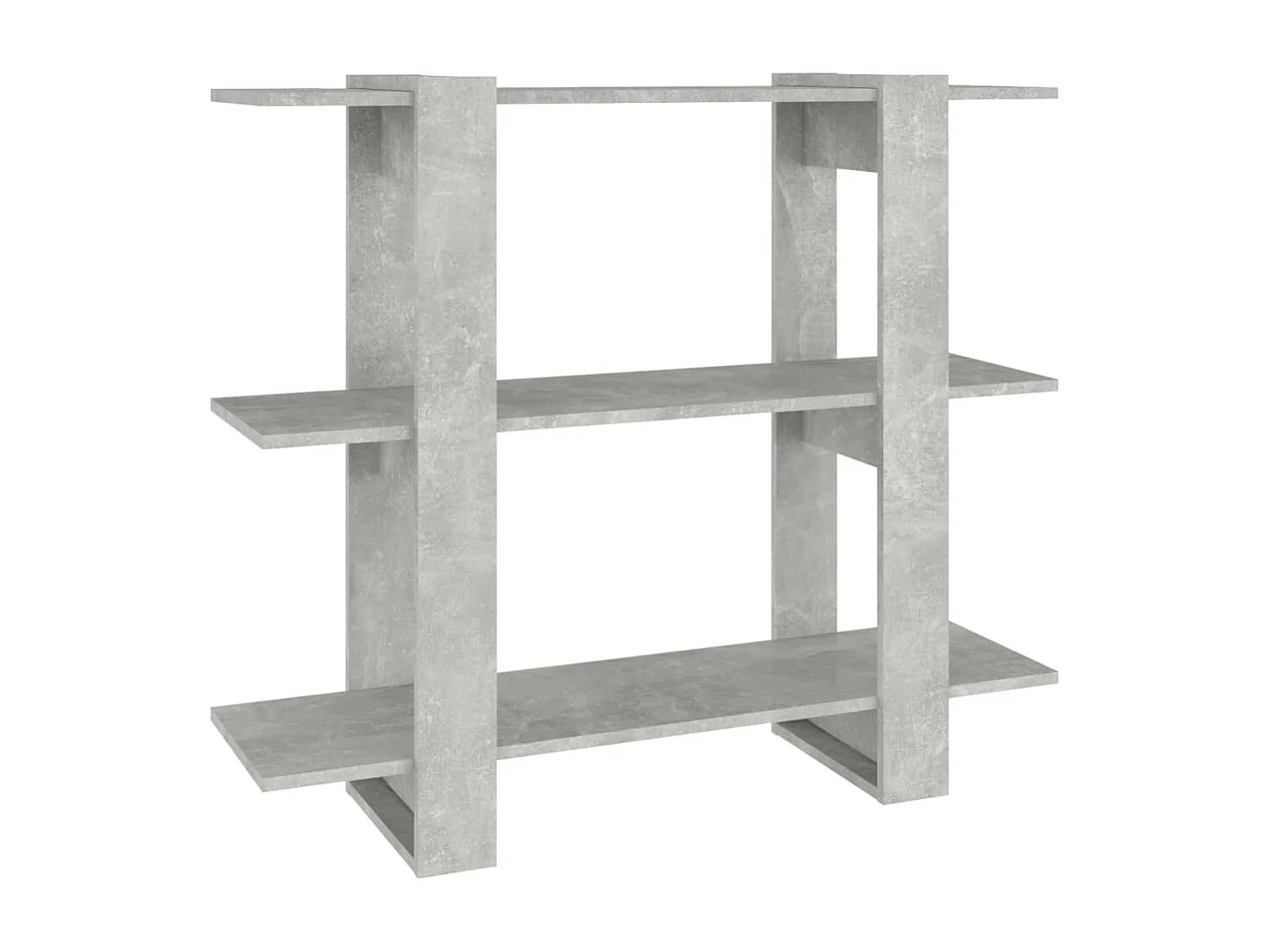 Estante/divisória 100x30x87 cm cor cinzento cimento