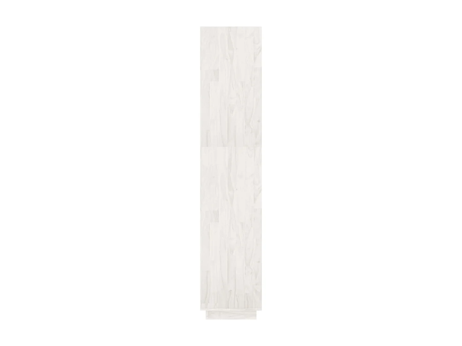 Bibliothèque/Séparateur de pièce Blanc 80x35x167 cm Pin massif