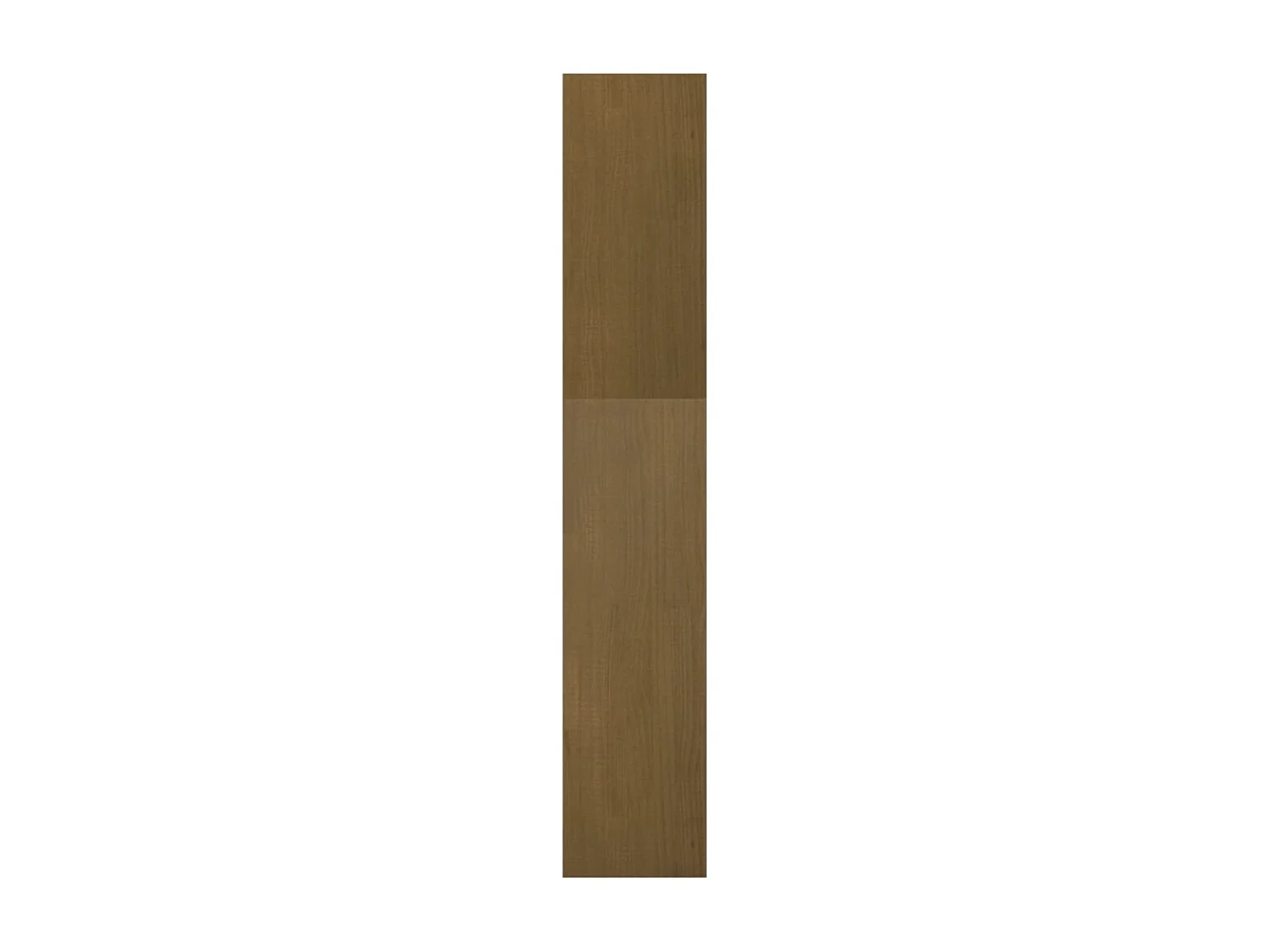 Boekenkast / kamerscherm 40x30x167,5 cm grenenhout honingbruin