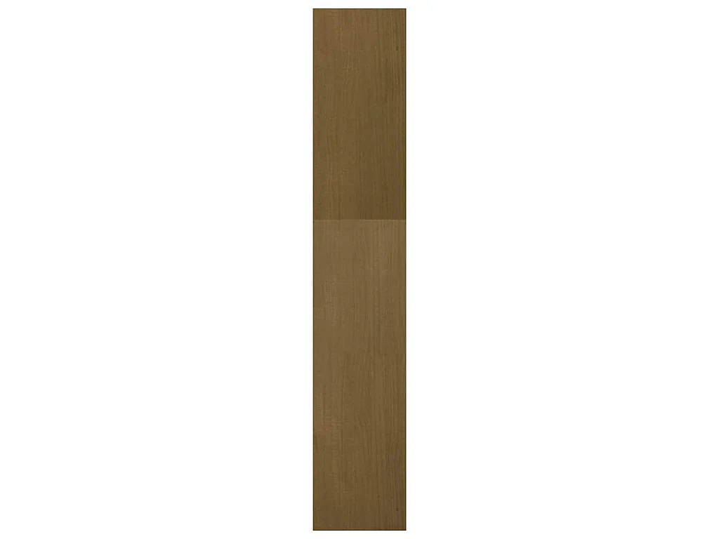 Bibliothèque/Séparateur de pièce Marron miel 40x30x167,5 cm Pin