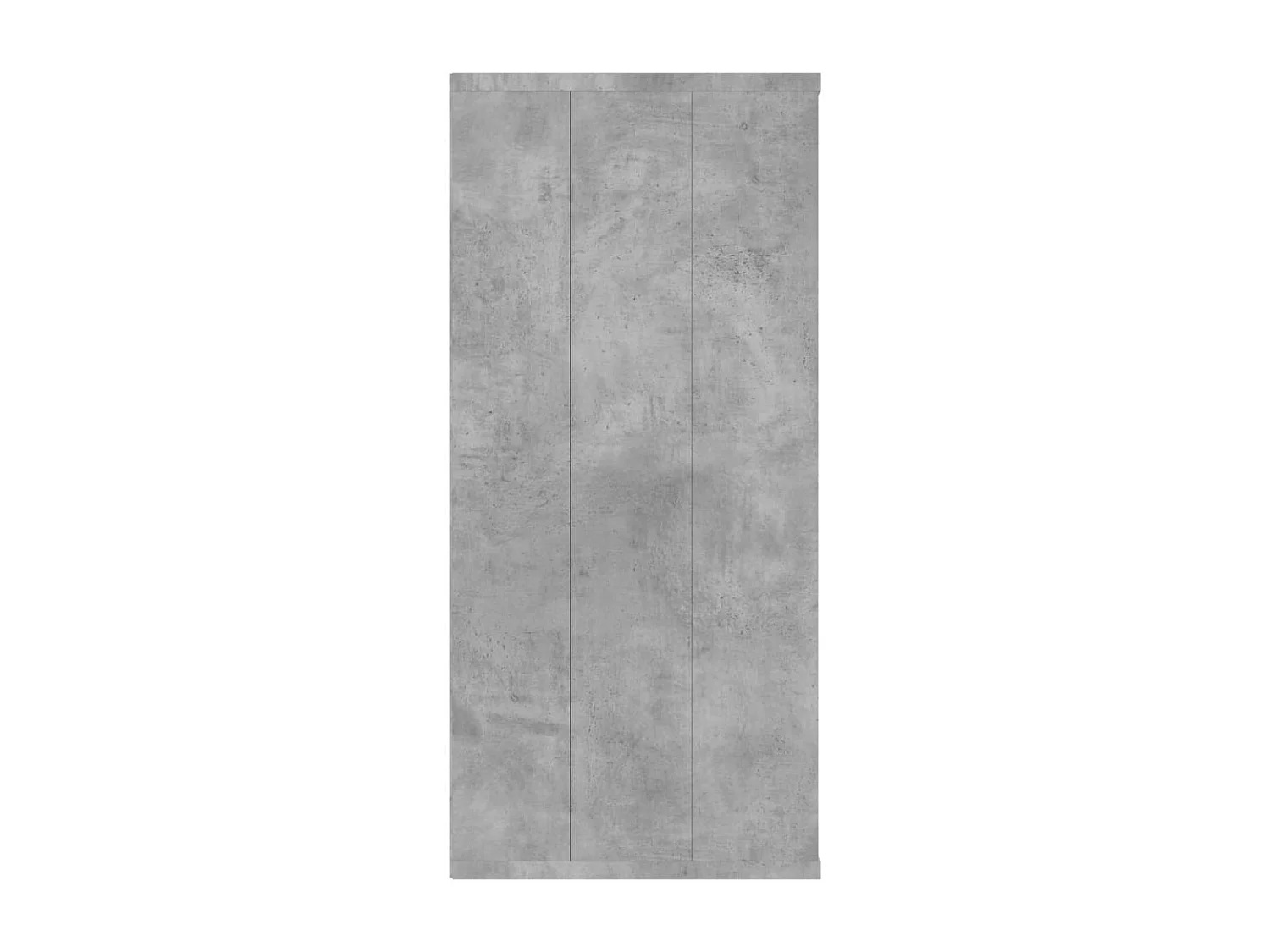 Bibliothèque/Buffet gris béton 66x30x98 cm bois d'ingénierie