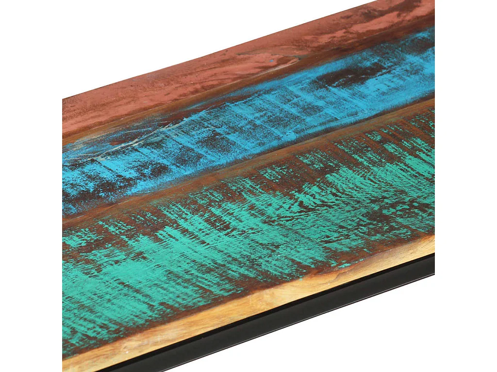 Estante 80x30x180 cm madeira recuperada maciça