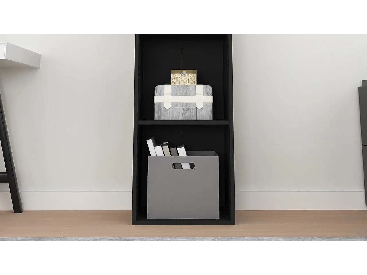 Bücherregal Schwarz 40x30x189 cm Holzwerkstoff