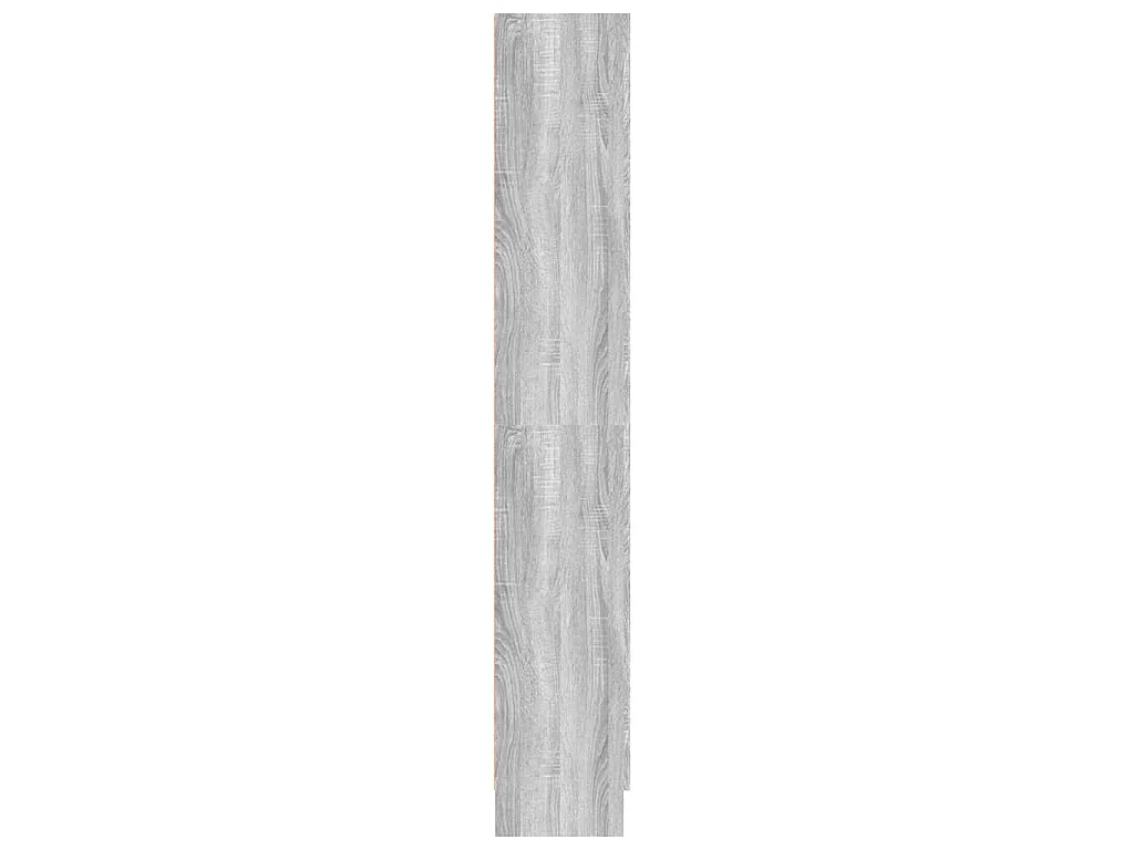 Boekenkast 82,5x30,5x185,5 cm bewerkt hout grijs sonoma eiken