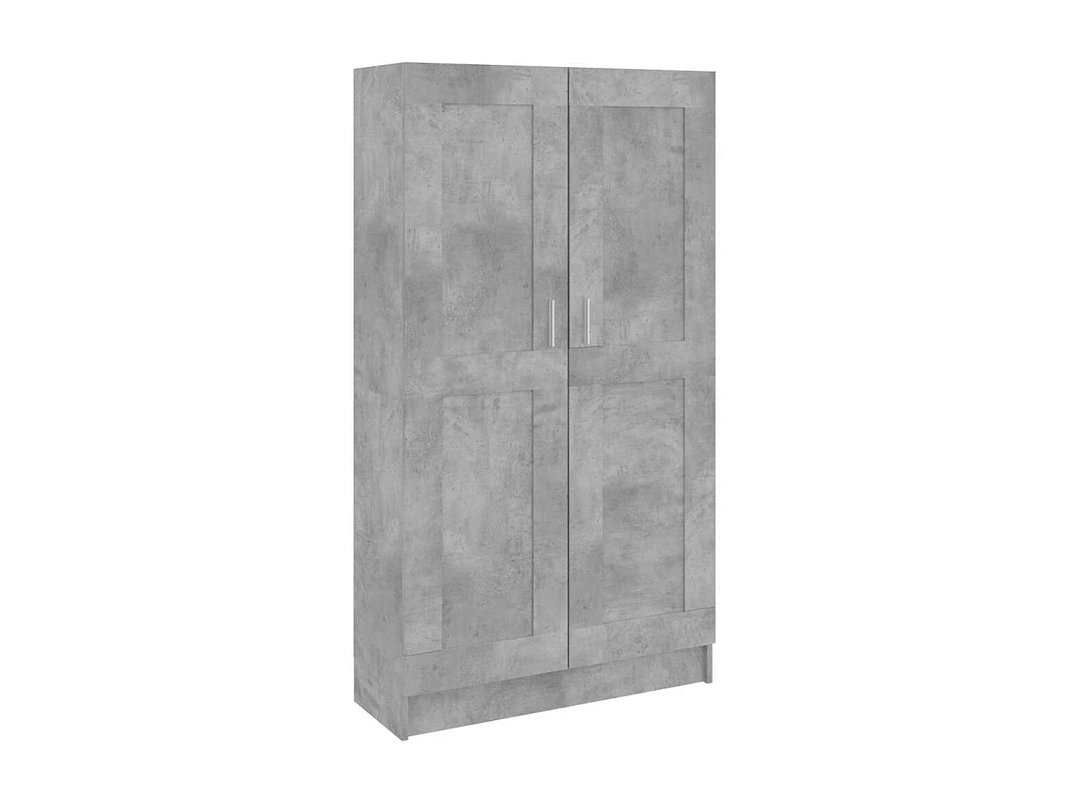 Bibliothèque Gris béton 82,5x30,5x150 cm Bois d’ingénierie