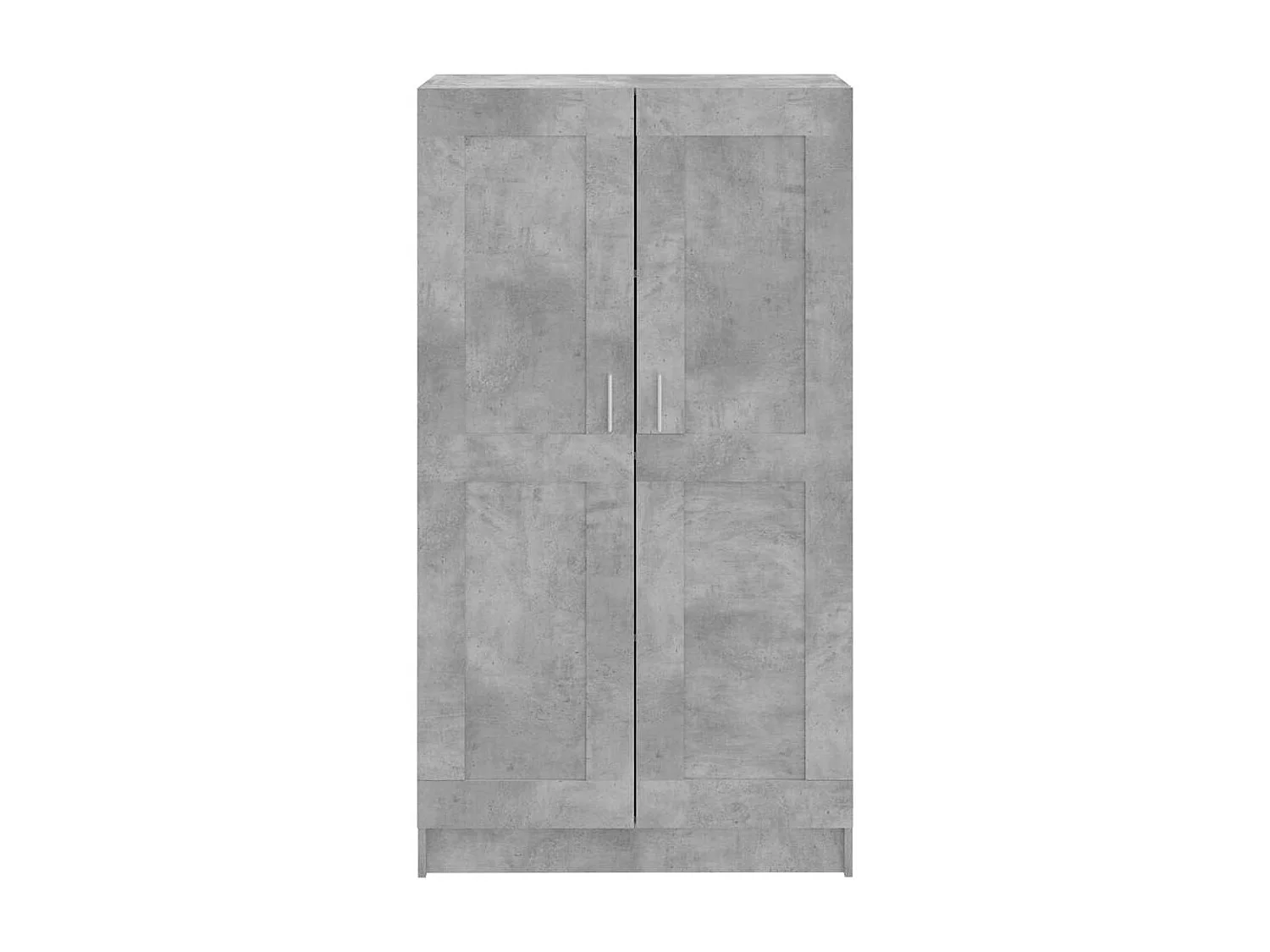 Bibliothèque Gris béton 82,5x30,5x150 cm Bois d’ingénierie