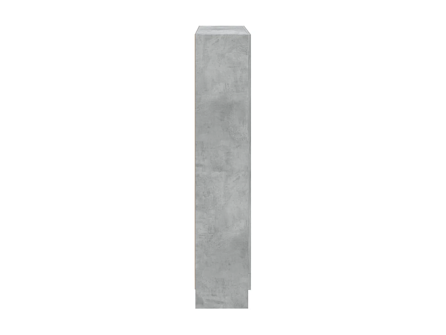 Bibliothèque Gris béton 82,5x30,5x150 cm Bois d’ingénierie