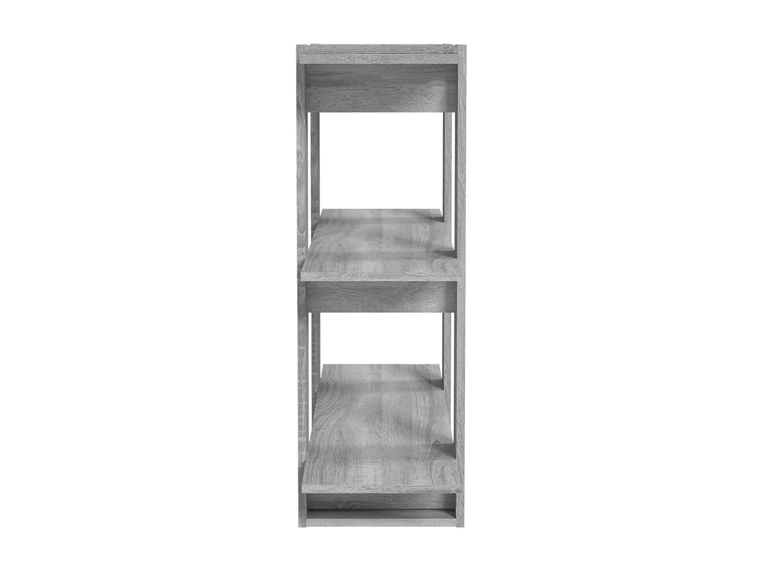 Bibliothèque/Séparateur de pièce sonoma gris 80x30x87 cm