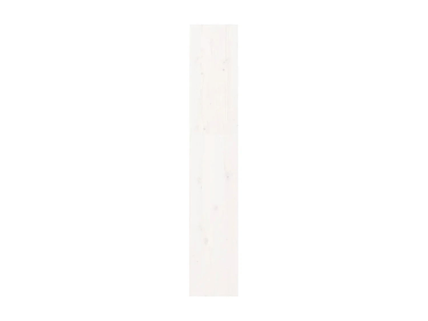 Bibliothèque/Séparateur de pièce Blanc 60x30x167,5cm Pin massif