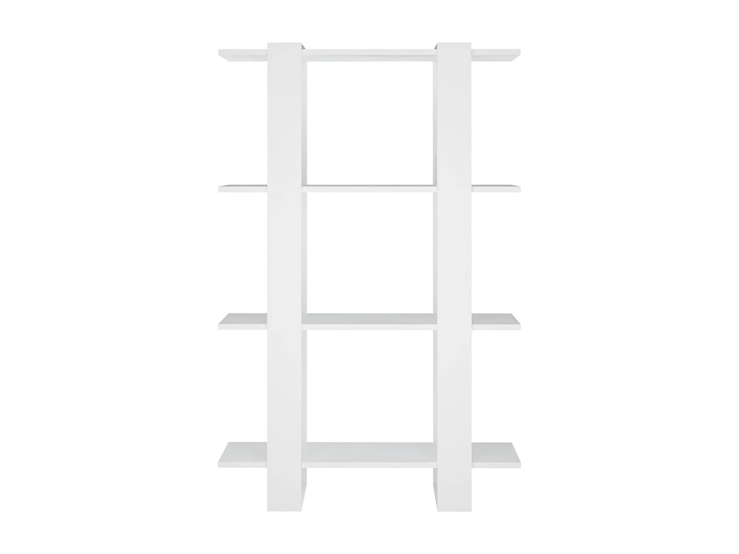 Bibliothèque/Séparateur de pièce Blanc 80x30x123,5 cm