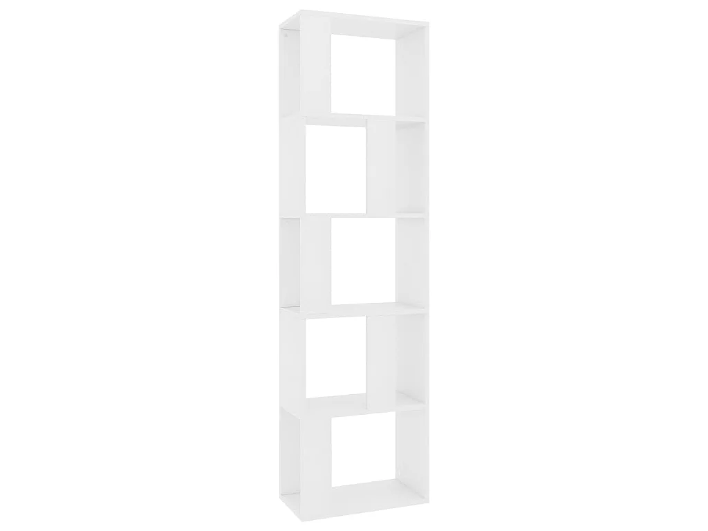Estante/divisória 45x24x159 cm derivados de madeira branco
