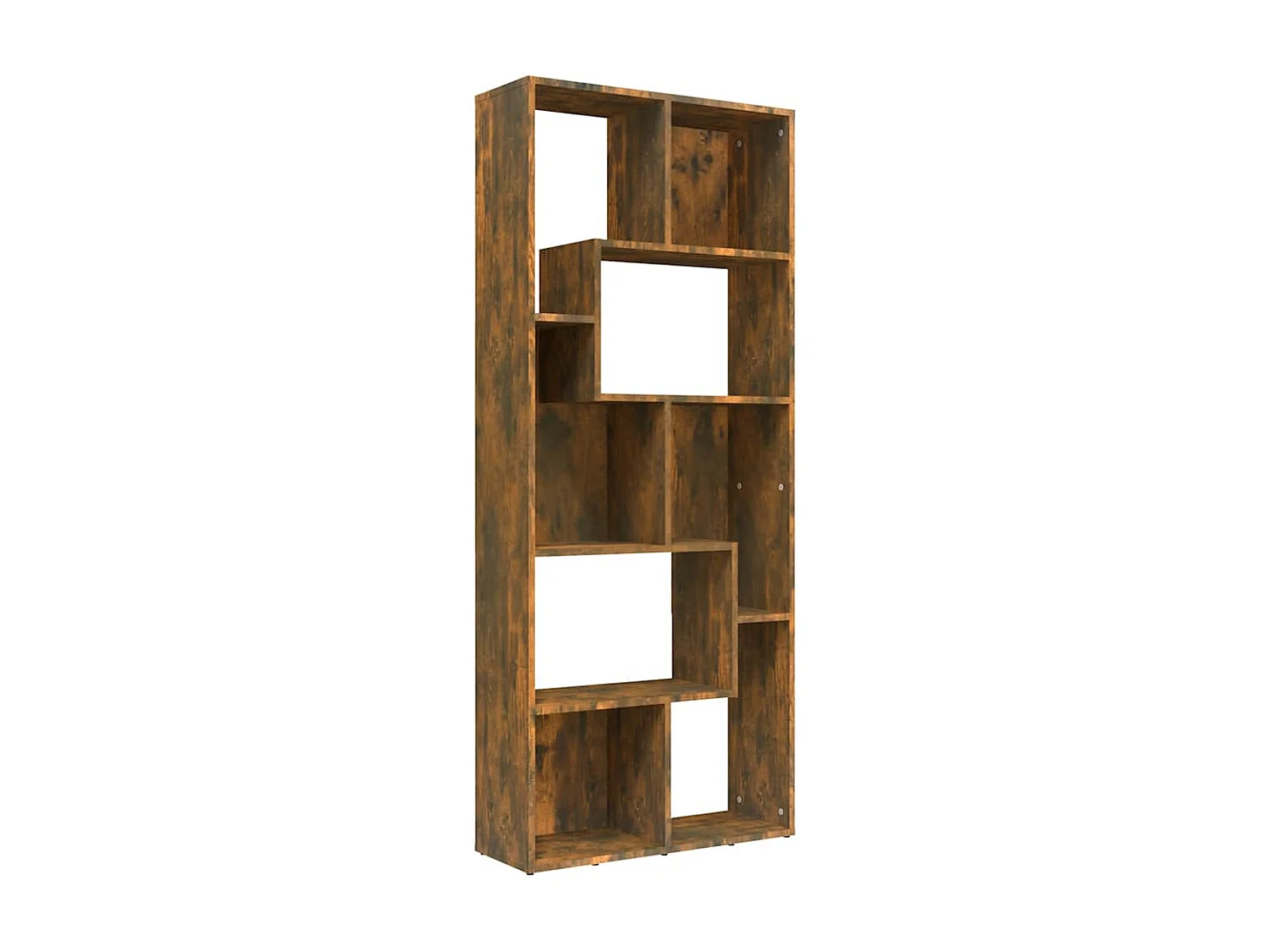 Bibliothèque Chêne fumé 67x24x161 cm Bois d'ingénierie