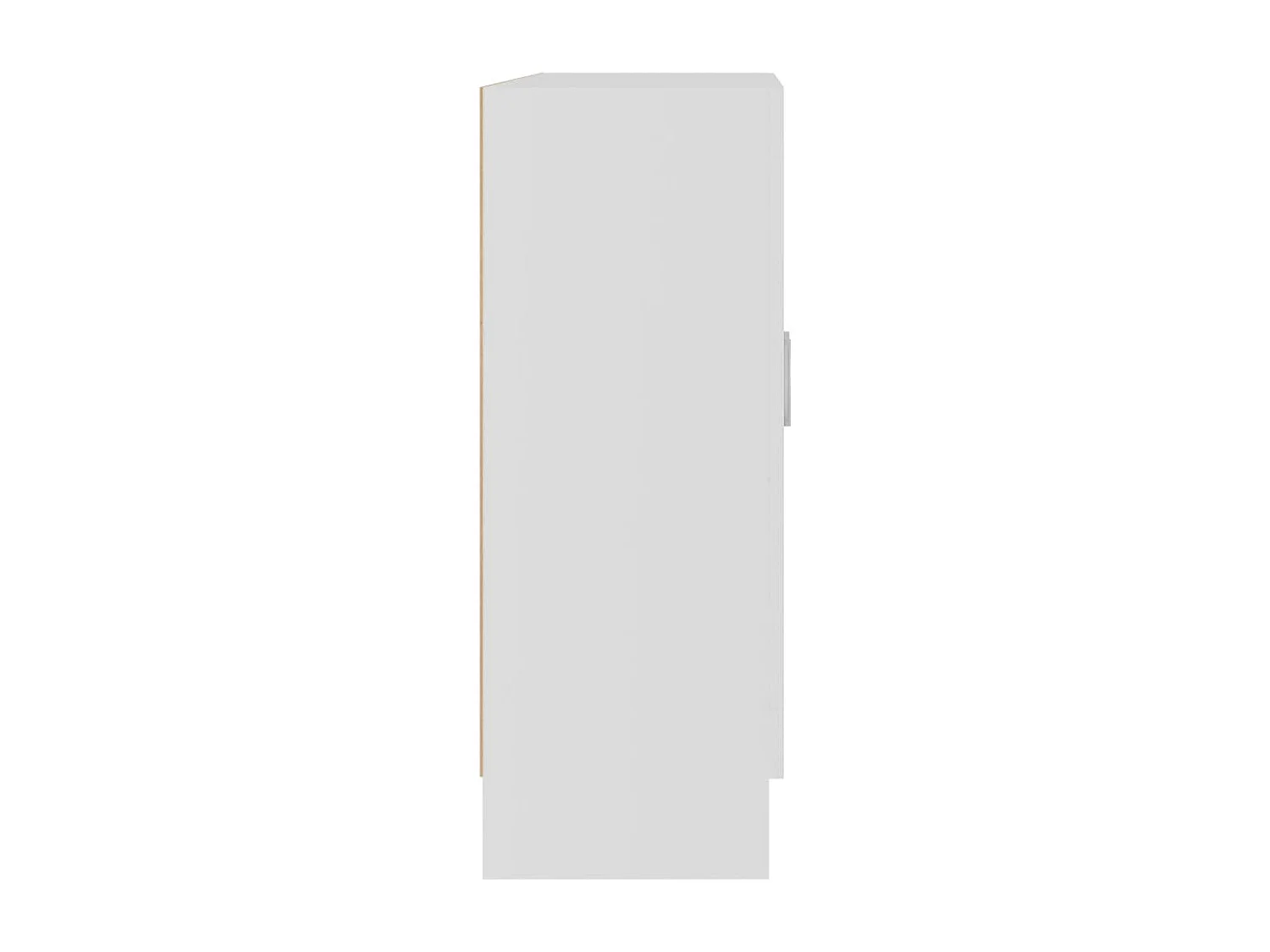 Boekenkast 82,5x30,5x80 cm bewerkt hout wit