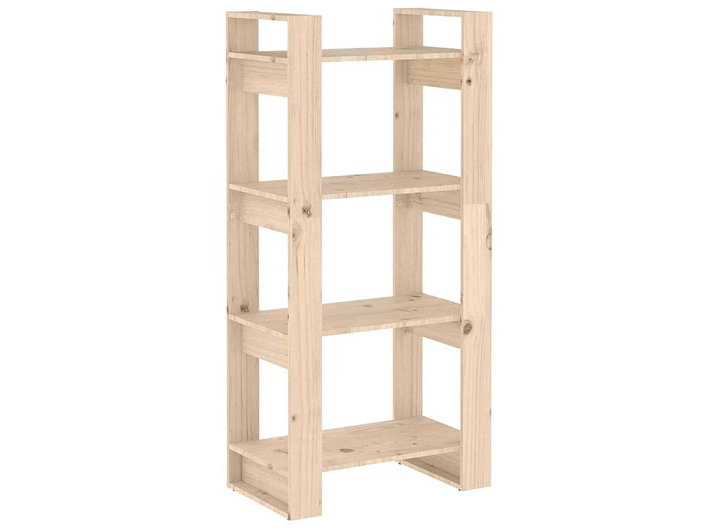 Bibliothèque/Séparateur de pièce 60x35x125 cm Bois massif
