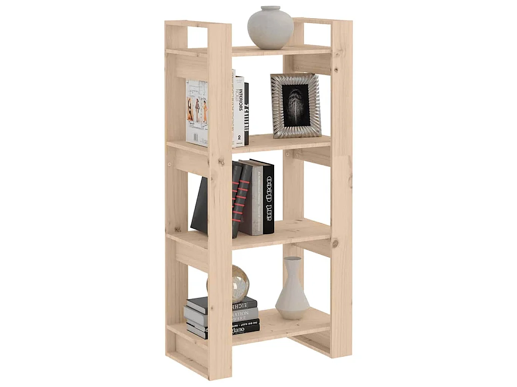 Bibliothèque/Séparateur de pièce 60x35x125 cm Bois massif
