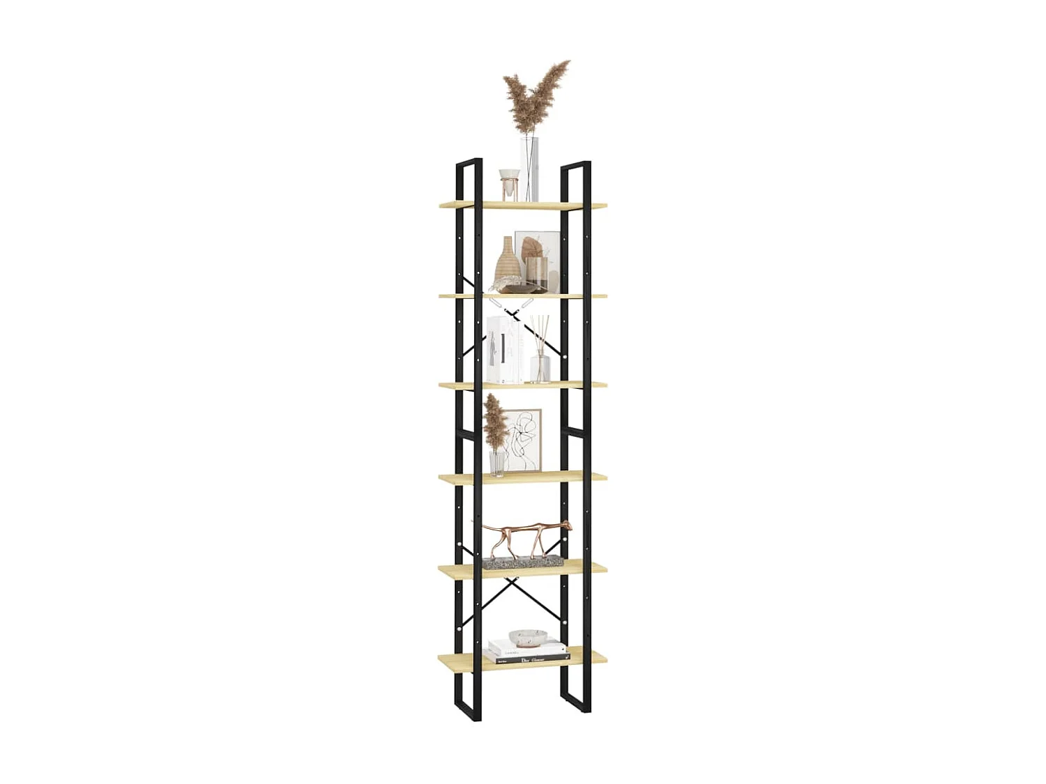 Étagère de rangement 60x30x210 cm Bois de pin massif